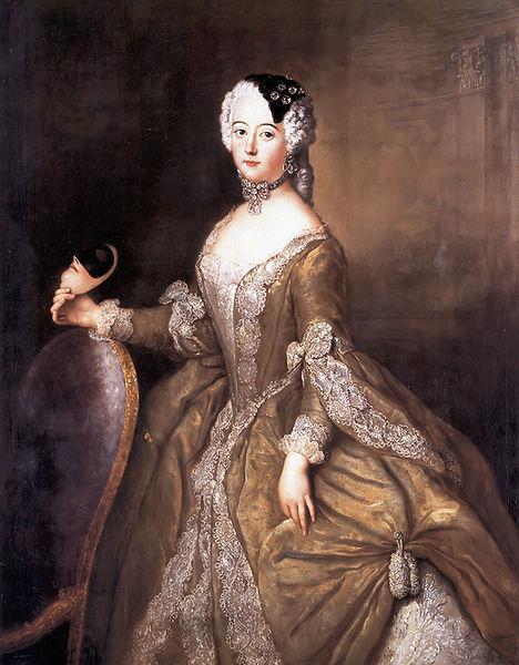 antoine pesne Luise Ulrike von Preuben oil painting image